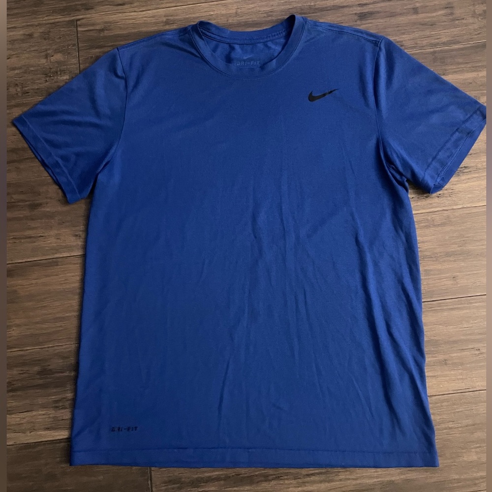 Nike Dri-fit Blue T shirt Men’s Large Athletic